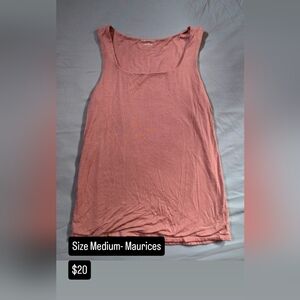 Maurices Women's Pink Tank Top